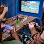 bar with arcade games