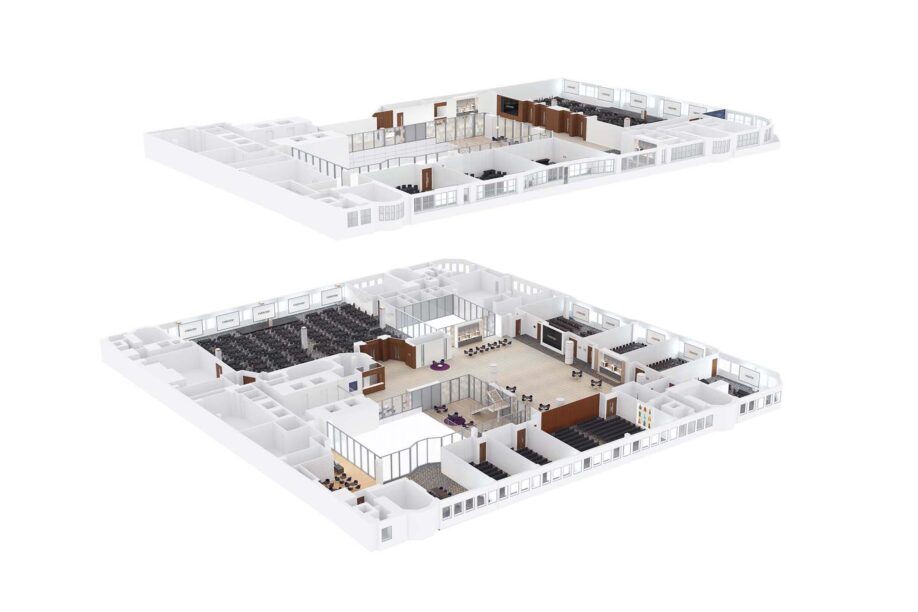 floorplan of evet spaces at convene 133 houndsditch