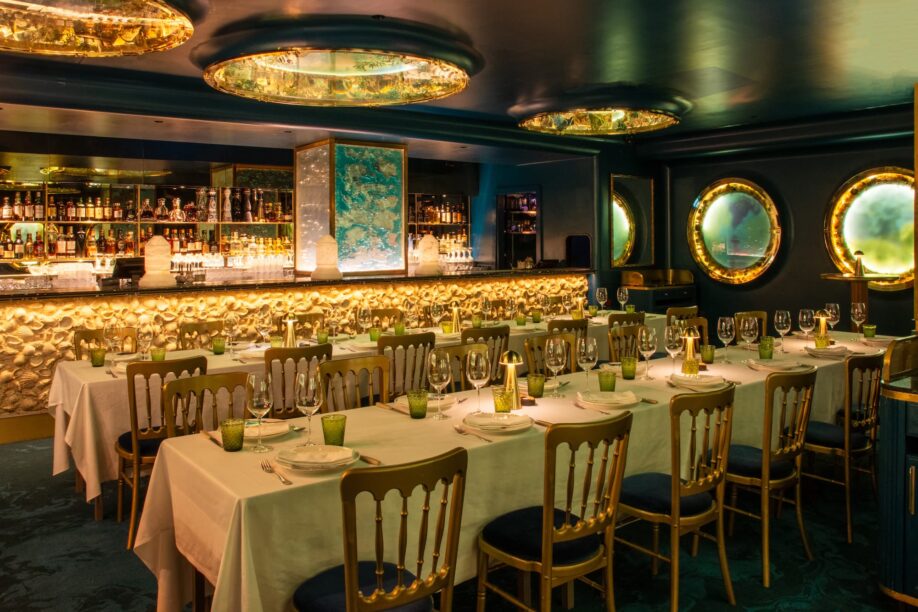 Corporate private dining room