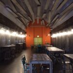 Arches industrial warehouse blank canvas