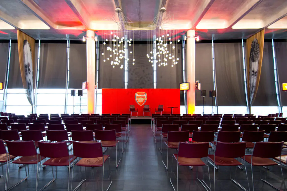 meeting room at emirates stadium