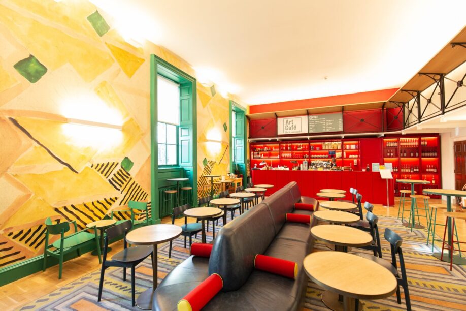 art cafe at courtauld gallery