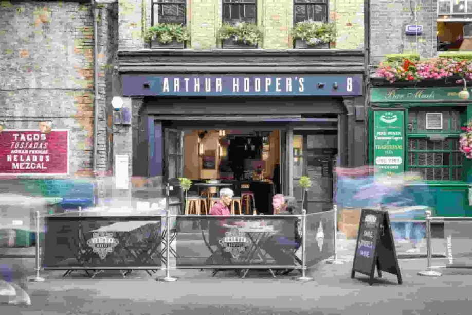 Office party in London