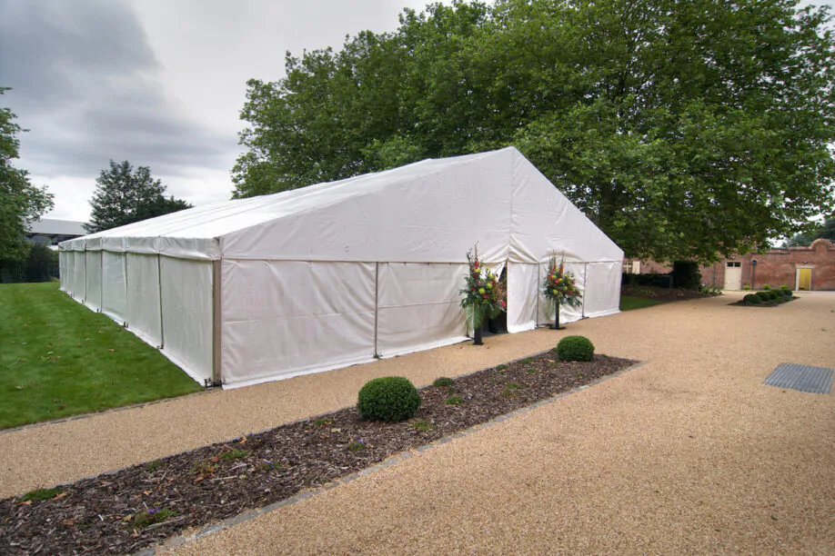 Aston Hall Wedding Marquee hire