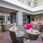Hilton Kensington Atrium reception