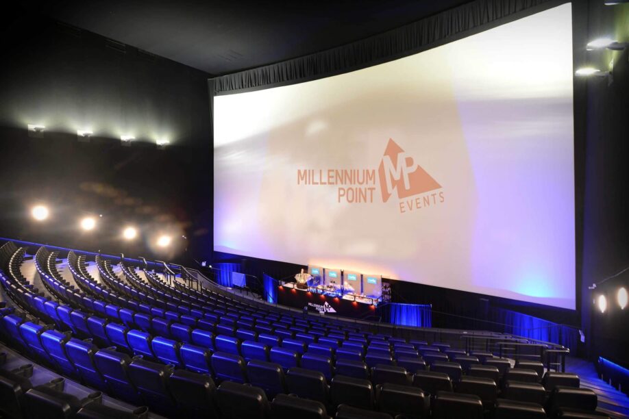 354 capacity auditorium hire Millennium Point Birmingham