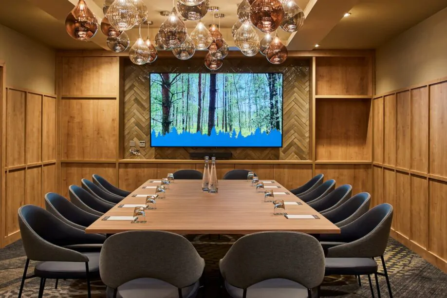 meeting room hire at center parc sherwood forest