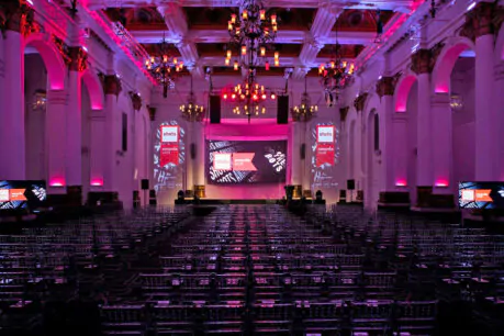 Christmas party venue London