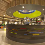 unusual circular bar parties events