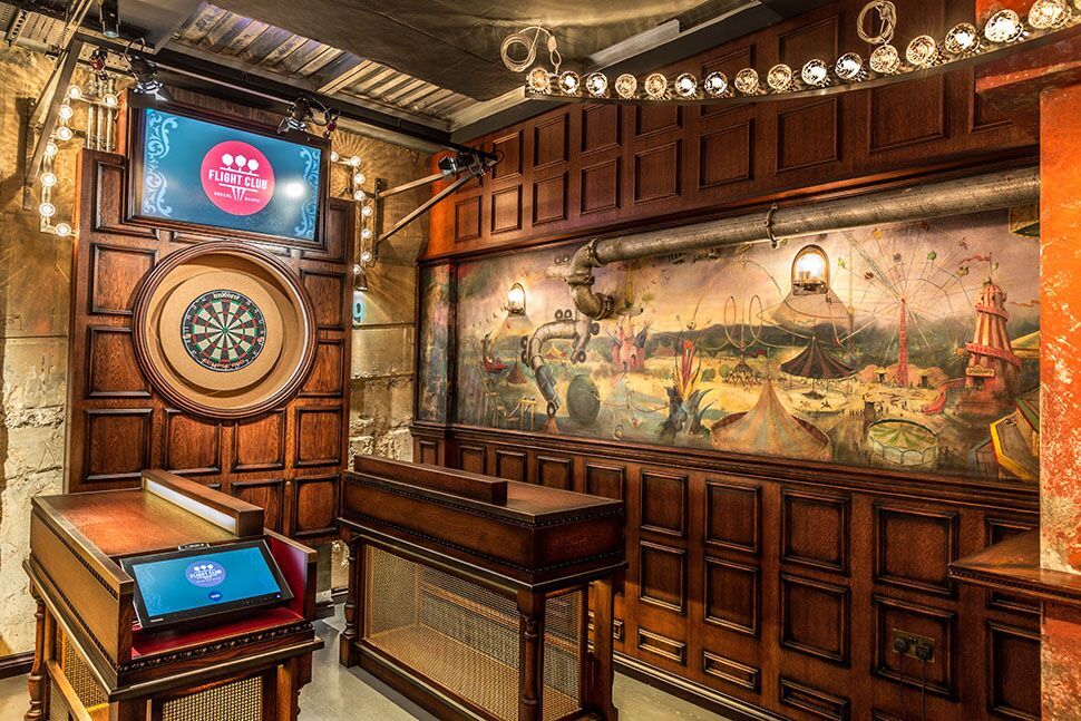 Flight Club Bloomsbury Private Room