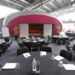 Spacious conferences exhibitions displays meetings