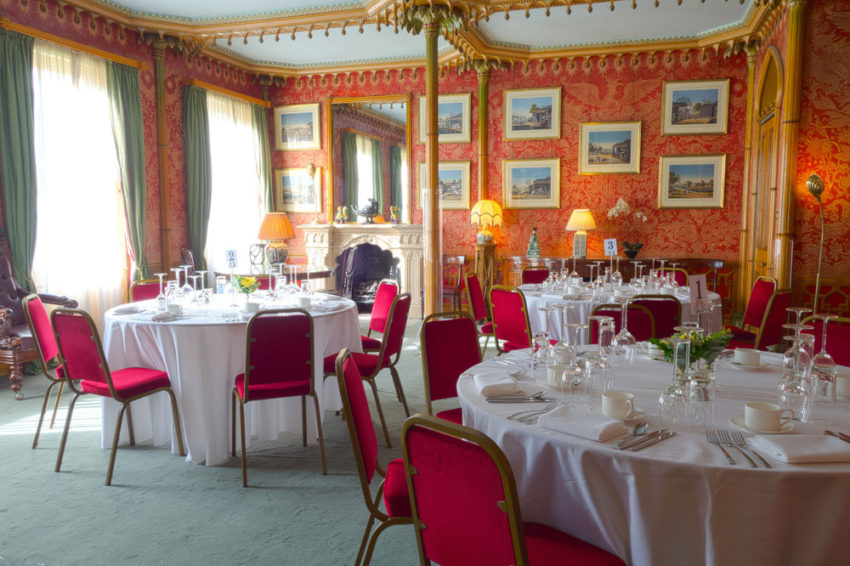 red drawing room