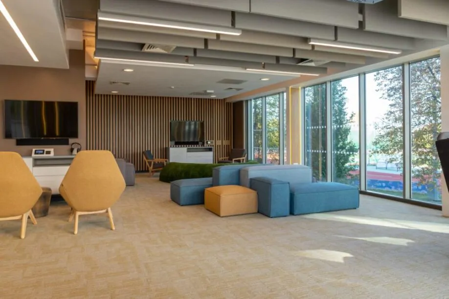 athletes' lounge
