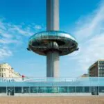 Uniquie observation tower moving views
