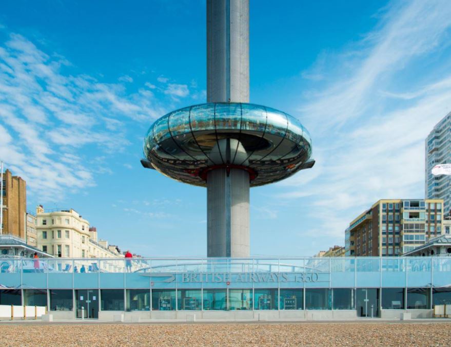 Uniquie observation tower moving views