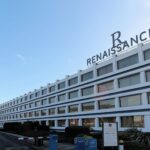 Outside large modern venue Heathrow