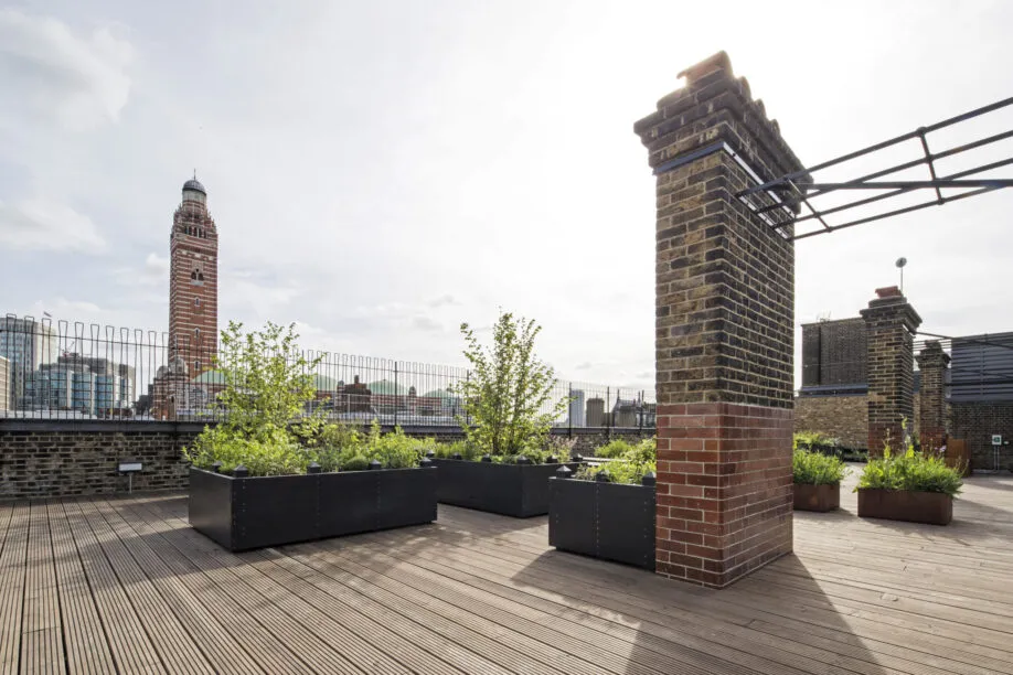 Roof terrace Victoria meeting venue