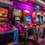 party venue with arcade games