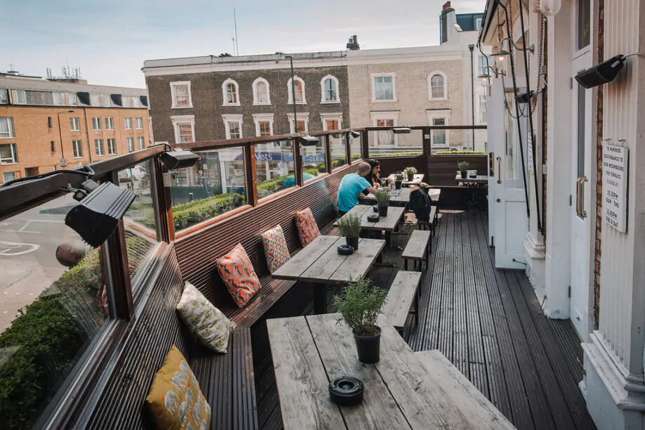 The Grafton Outdoor space