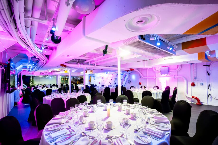 Gala dinner venue for corporate and private hire on River Thames