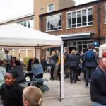 Hackney house outside area