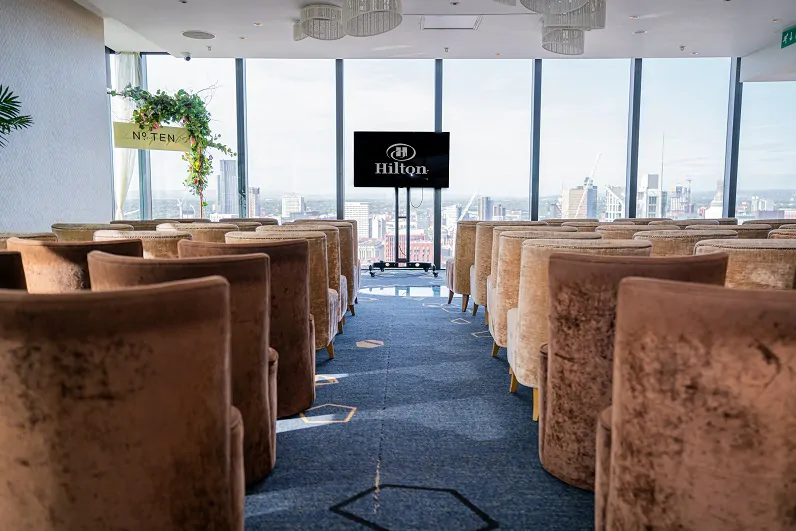 Christmas party venue in Manchester