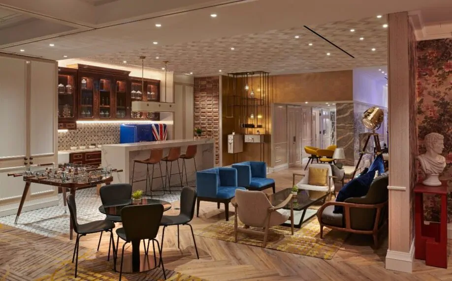 quirky meeting room