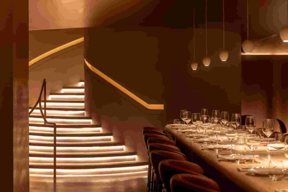 Private dining room in London
