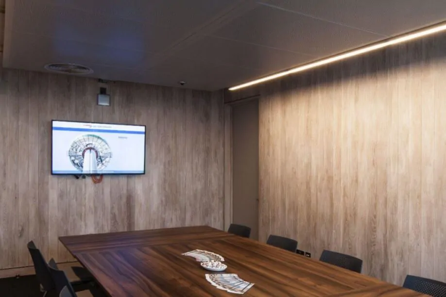 Small airy meeting intimate boardroom