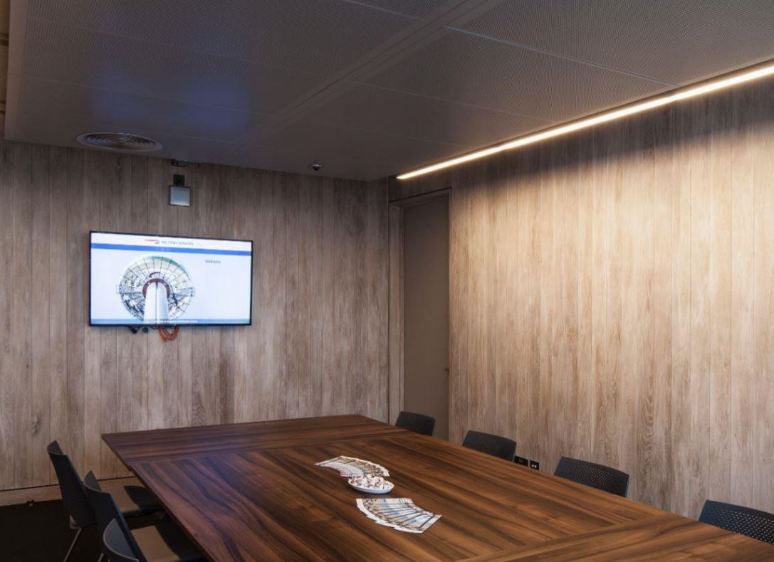 Small airy meeting intimate boardroom