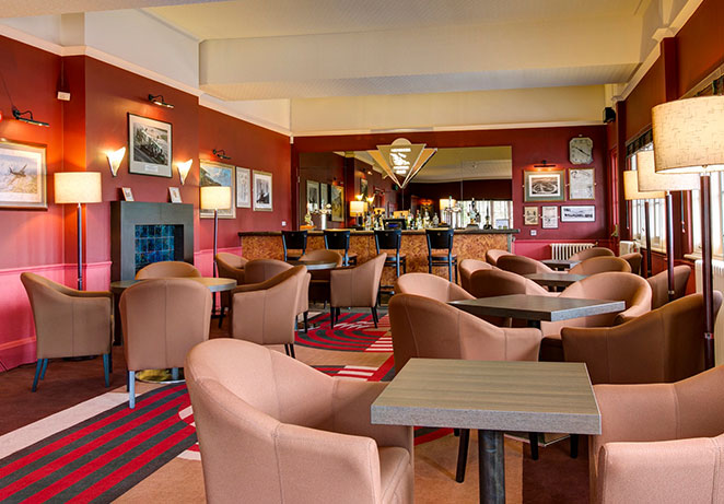 members bar at brooklands museum