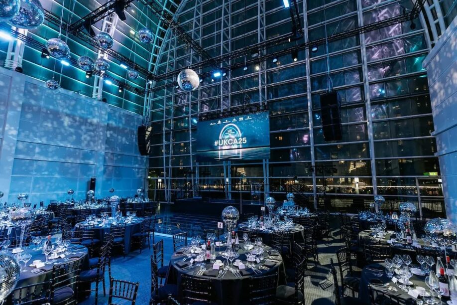 Awards dinner venue London