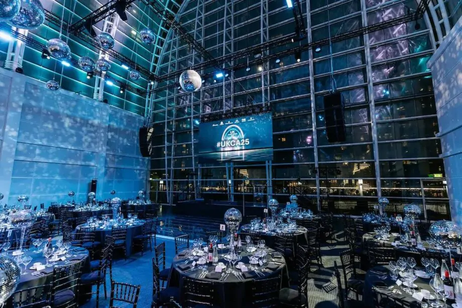 Awards dinner venue London