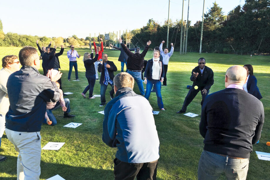 large team building events
