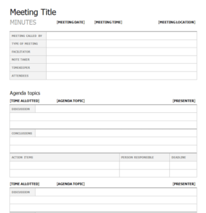 Project-Meeting-Minutes-Template