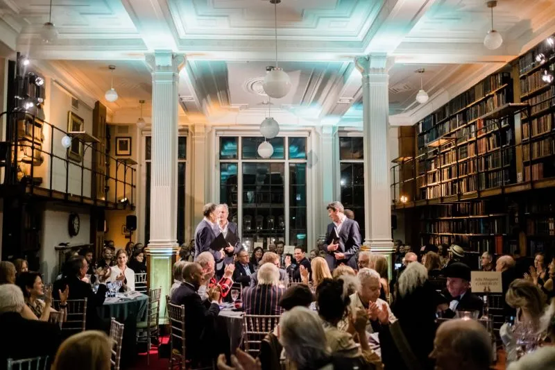 london library evening hire