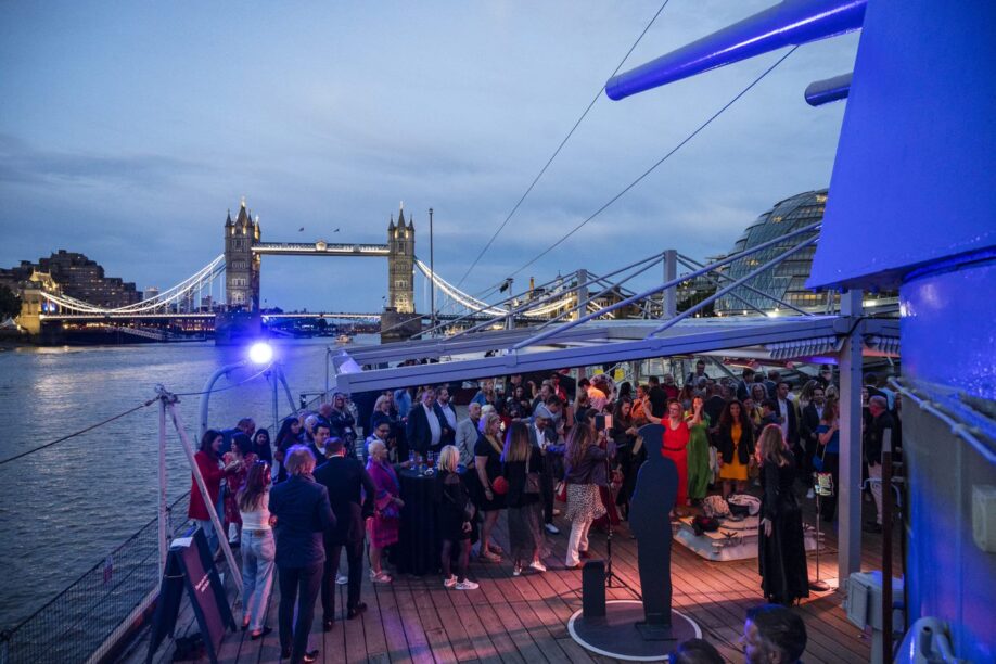 unique summer party venue on the Thames
