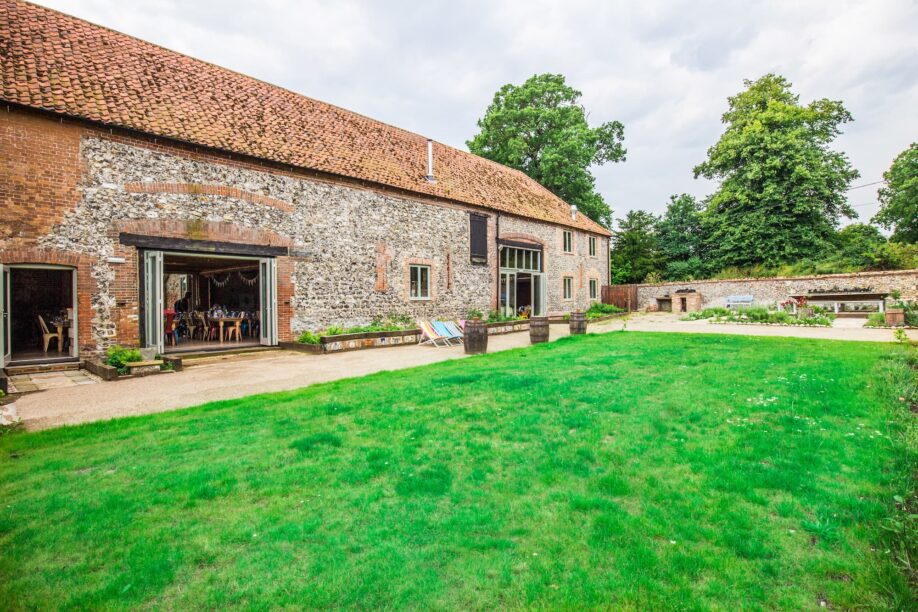 hire a barn for a corporate away day in norfolk