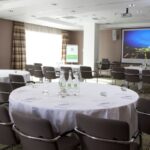 Versatile conference facility modern hotel