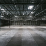 very large blank canvas venue for hire