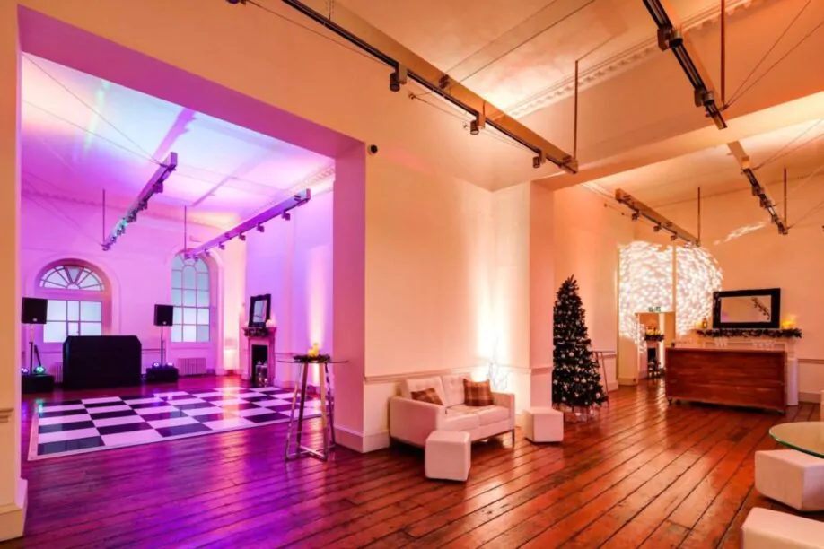 christmas party venue london