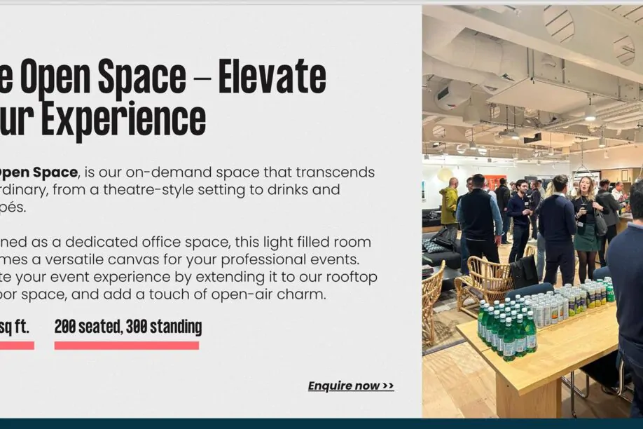 Unusual conference venue