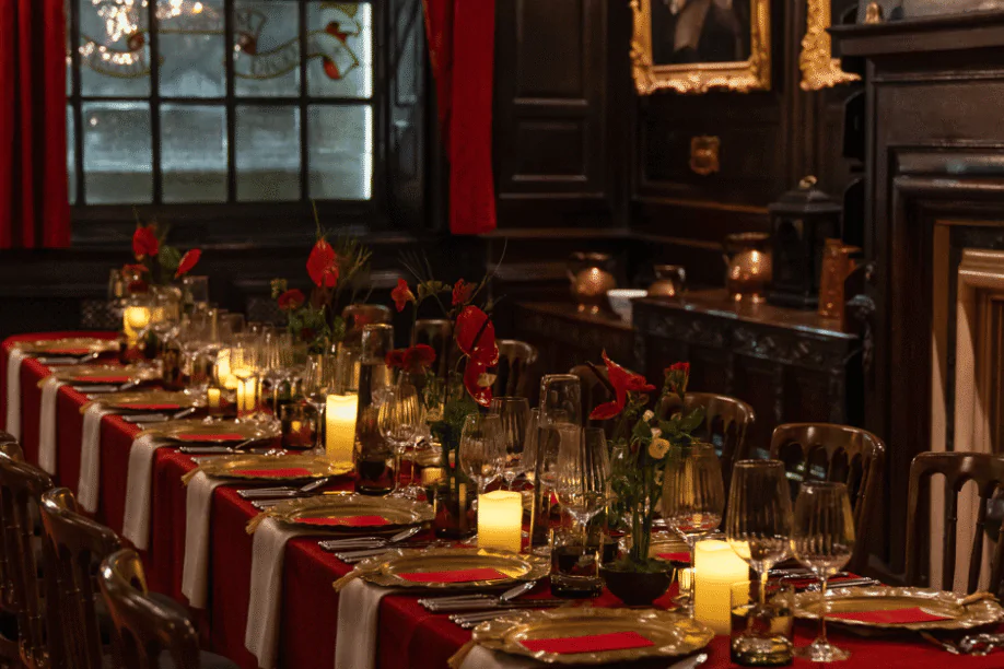 celebratory dinner venue london