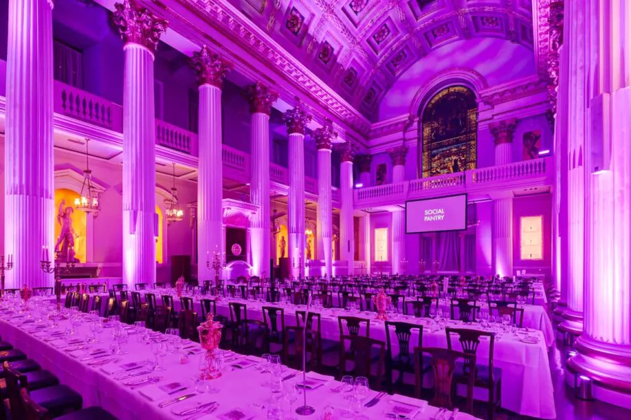 Egyptian Hall hire at Mansion House London