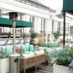 summer party roof terrace central London