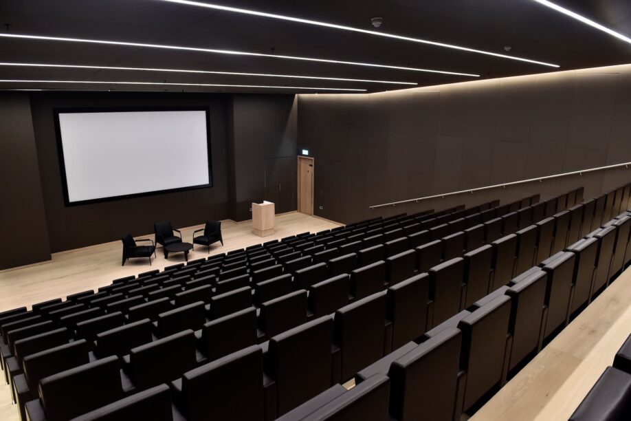 auditorium for hire for presentations, screenings and conferences