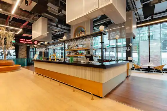 Christmas party venue in Canary Wharf