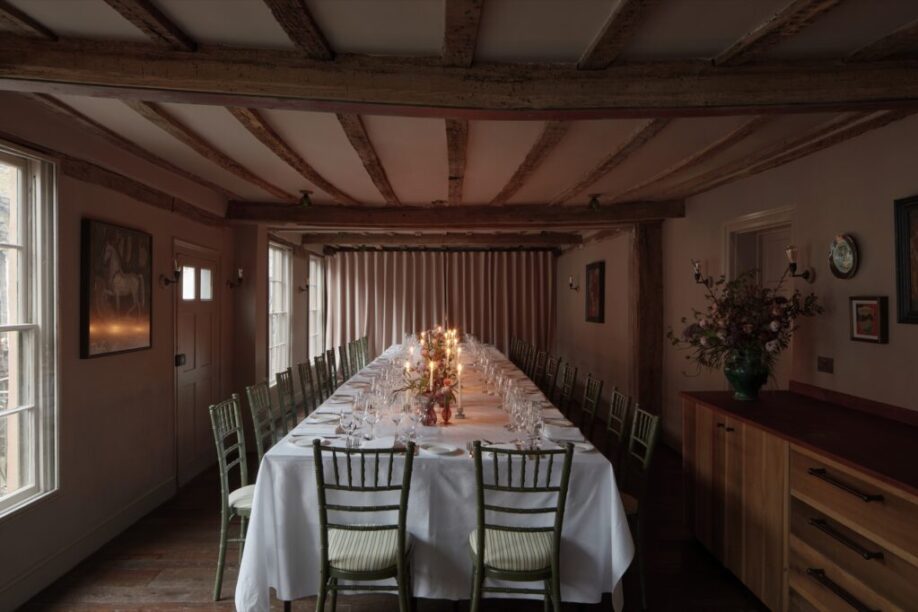 hire private dining room at the George in Rye