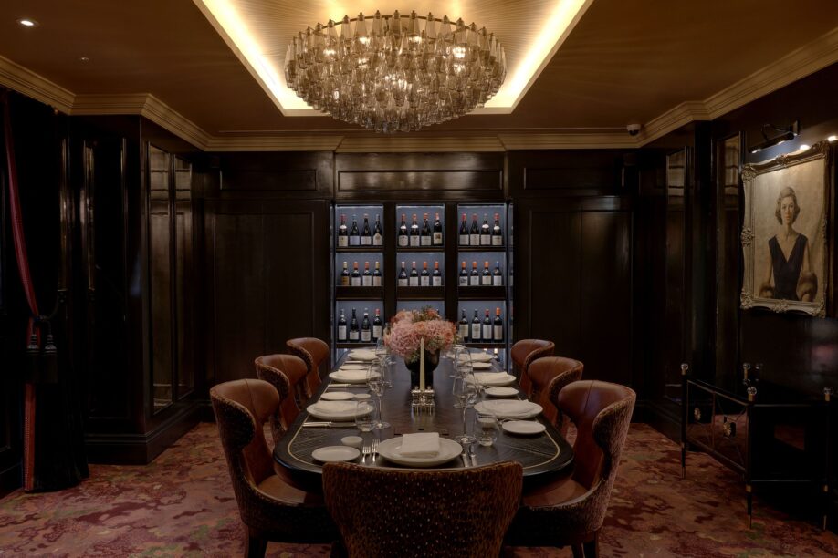 private dining at the Sloane Club