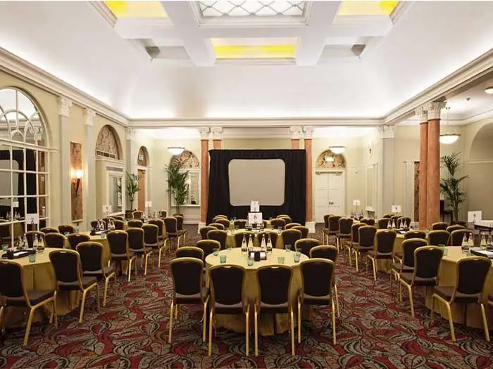 The Queens banquet style